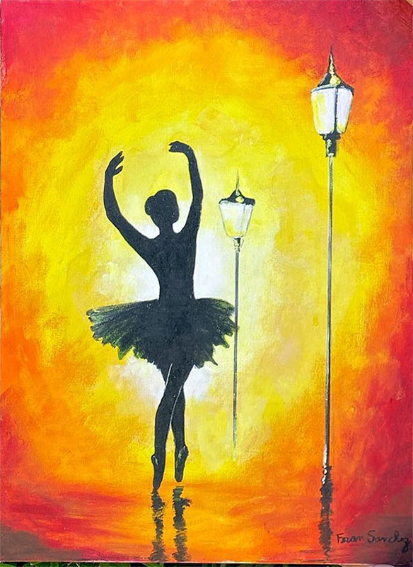 Bailarina - 30 x 40 - AST - 2020